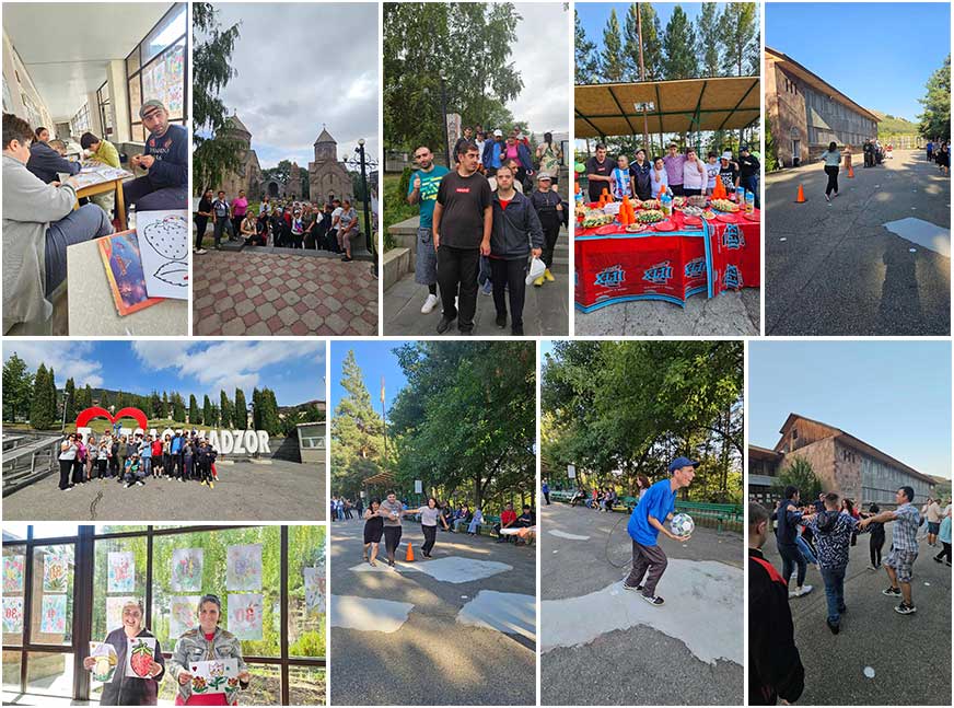 Summer camp for the residents of Prkutyun